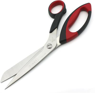 Finny Plastik Saplı Kumaş Ve Deri Makası 11 no 27,94cm (D209)(73225)