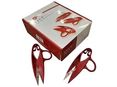 Pin-1155 İplik Temizleme Makası Yaylı Plastik Kutu 12 adet