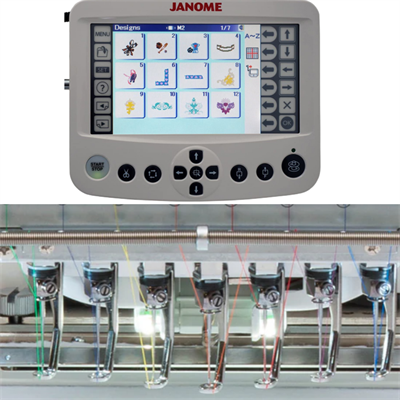 Janome MB7 Bilgisayarlı 7 İğneli Nakış Makinesi
