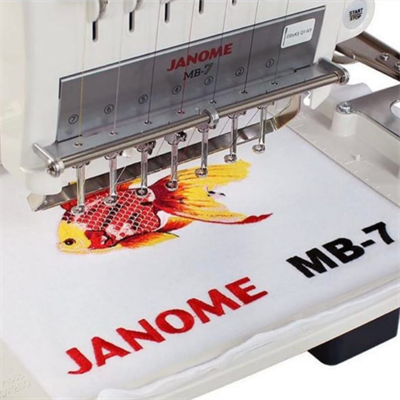 Janome MB7 Bilgisayarlı 7 İğneli Nakış Makinesi