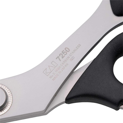 KAI 7250 Plastik Saplı Profesyonel Pastal ve Terzi Makası | Özel Ağızlı, 10″ (25cm)