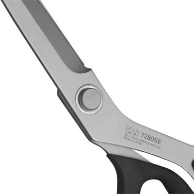 KAI 7280 SE Plastik Saplı Profesyonel Pastal ve Terzi Makası | Kalın İşler, 11″ (28cm)