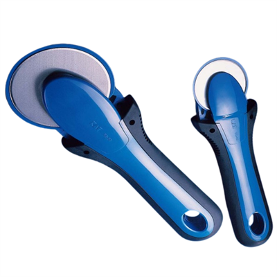 KAI RS-60 Yuvarlak Bıçaklı Kumaş Deri Vinil PVC Kağıt Rulet Kesici (6cm)