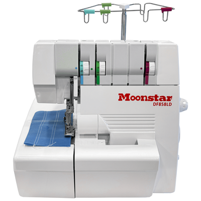 Moonstar Model DF858LD Ev Tipi 3 İp Reçme Dikiş Makinesi