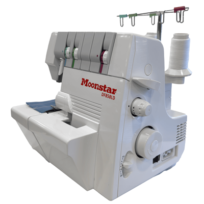Moonstar Model DF858LD Ev Tipi 3 İp Reçme Dikiş Makinesi