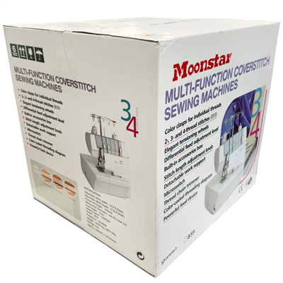 Moonstar Model DF858LD Ev Tipi 3 İp Reçme Dikiş Makinesi