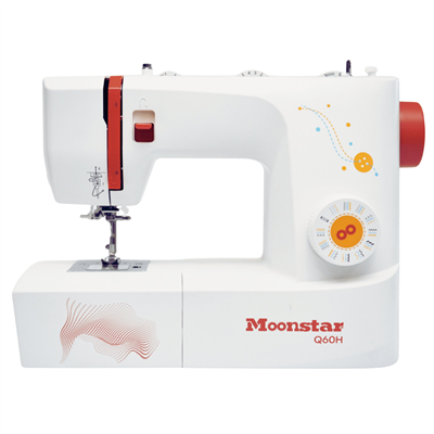 Moonstar Q60H Ev Tipi 32 Desenli Düz Dikiş, Zikzak ve Piko Makinesi