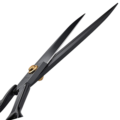 Pin-1104 Solak Kullanıma Özel Siyah Saplı Somunlu Kumaş Kesim Makası – 10″ (26 cm) | PIN-LEFT-10