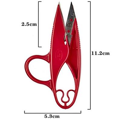 Pin-1155 İplik Temizleme Makası Yaylı Plastik 11,20cm