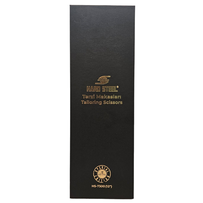 Hard Steel HS-7300 Titanyum Kaplamalı Profesyonel Terzi Makası – 12″ (30 cm)