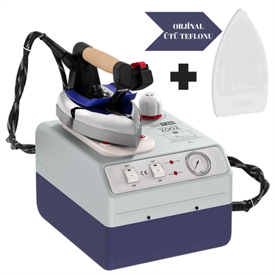 Silter SPR MN 2002 Süper Mini 2 LT Buhar Kazanlı Ütü - Orijinal Alüminyum Ütü Teflonlu