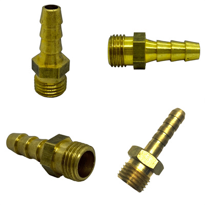 Silter SY HN 14180 Hortum Nipeli 1/4 Düz Pirinç Krom Nikel Kaplama