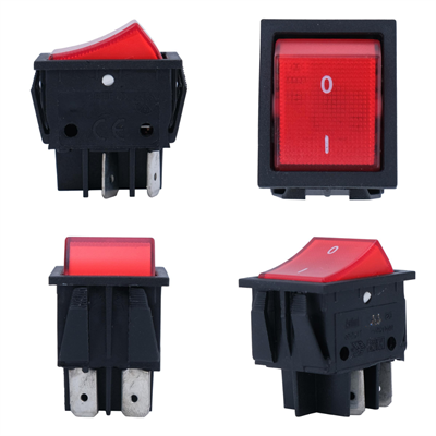 Silter TY ANH GNS01 Işıklı Anahtar – Kırmızı