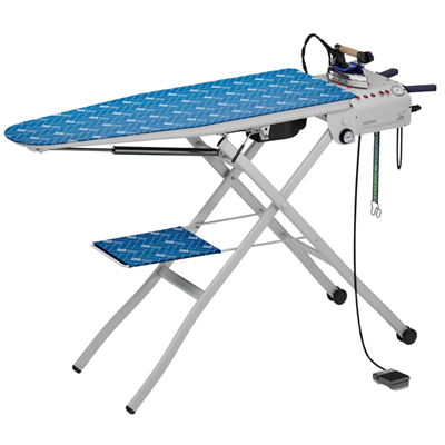 Harmony SM/PSA 2101 AD Katlanabilir Kazanlı ve Fanlı Ütü Masası – 1 Lt Dar Tip, Amortisörlü Profesyonel Model