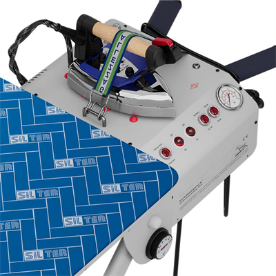 Harmony SM/PSA 2101 AD Katlanabilir Kazanlı ve Fanlı Ütü Masası – 1 Lt Dar Tip, Amortisörlü Profesyonel Model