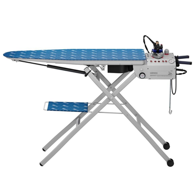 Harmony SM/PSA 2102 AD Katlanabilir Kazanlı ve Fanlı Ütü Masası – 2 Lt Dar Tip, Amortisörlü Profesyonel Model