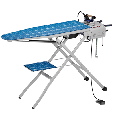 Harmony SM/PSA 2102 AD Katlanabilir Kazanlı ve Fanlı Ütü Masası – 2 Lt Dar Tip, Amortisörlü Profesyonel Model