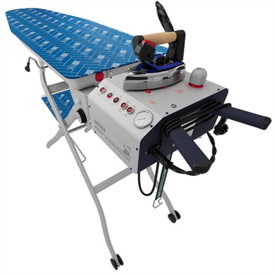 Harmony SM/PSA 2102 AD Katlanabilir Kazanlı ve Fanlı Ütü Masası – 2 Lt Dar Tip, Amortisörlü Profesyonel Model