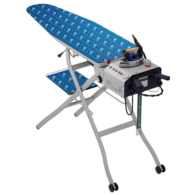 Harmony SM/PSA 2102 AD Katlanabilir Kazanlı ve Fanlı Ütü Masası – 2 Lt Dar Tip, Amortisörlü Profesyonel Model