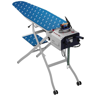 Harmony SM/PSA 2135 AD Katlanabilir Kazanlı ve Fanlı Ütü Masası – 3,5 Lt Dar Tip, Amortisörlü Profesyonel Model