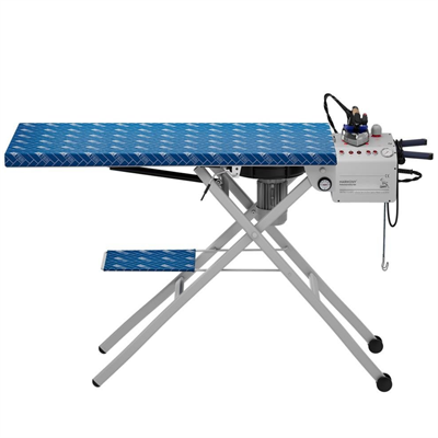 Harmony SM/PSA 2135 AGPD Katlanabilir Kazanlı ve Potent Fanlı Ütü Masası – 3,5 Lt Geniş Tip, Amortisörlü Profesyonel Model | Sökülebilir Kazanlı Model