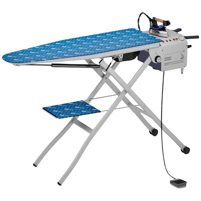 Harmony SM/PSA 2150 AD Katlanabilir Kazanlı ve Fanlı Ütü Masası – 5 Lt Dar Tip, Amortisörlü Profesyonel Model