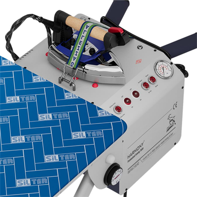Harmony SM/PSA 2150 AD Katlanabilir Kazanlı ve Fanlı Ütü Masası – 5 Lt Dar Tip, Amortisörlü Profesyonel Model