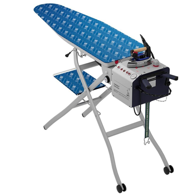 Harmony SM/PSA 2150 AD Katlanabilir Kazanlı ve Fanlı Ütü Masası – 5 Lt Dar Tip, Amortisörlü Profesyonel Model