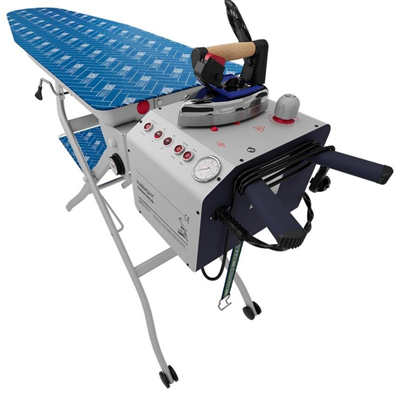 Harmony SM/PSA 2150 AD Katlanabilir Kazanlı ve Fanlı Ütü Masası – 5 Lt Dar Tip, Amortisörlü Profesyonel Model