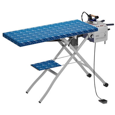 Harmony SM/PSA 2150 AGPD Katlanabilir Kazanlı ve Potent Fanlı Ütü Masası – 5 Lt Geniş Tip, Amortisörlü Profesyonel Model | Sökülebilir Kazanlı Model