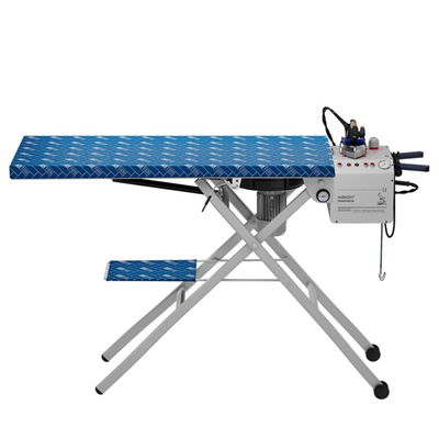 Harmony SM/PSA 2150 AGPD Katlanabilir Kazanlı ve Potent Fanlı Ütü Masası – 5 Lt Geniş Tip, Amortisörlü Profesyonel Model | Sökülebilir Kazanlı Model