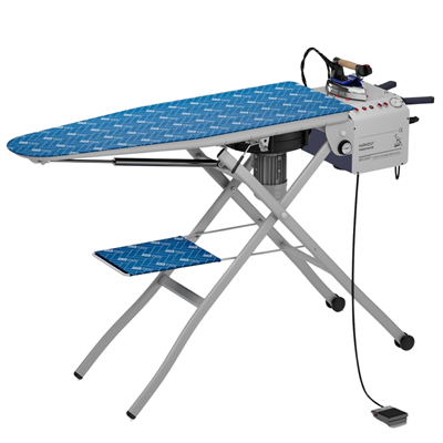 Harmony SM/PSA 2150 APD Katlanabilir Kazanlı ve Fanlı Ütü Masası – 5 Lt Dar Tip, Amortisörlü Profesyonel Model