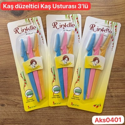 Kaş Düzeltici Kaş Usturası 3'lü 