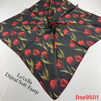 Lo'cella El Dikişli Soft Eşarp