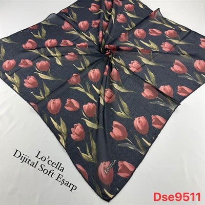Lo'cella El Dikişli Soft Eşarp