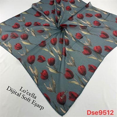 Lo'cella El Dikişli Soft Eşarp