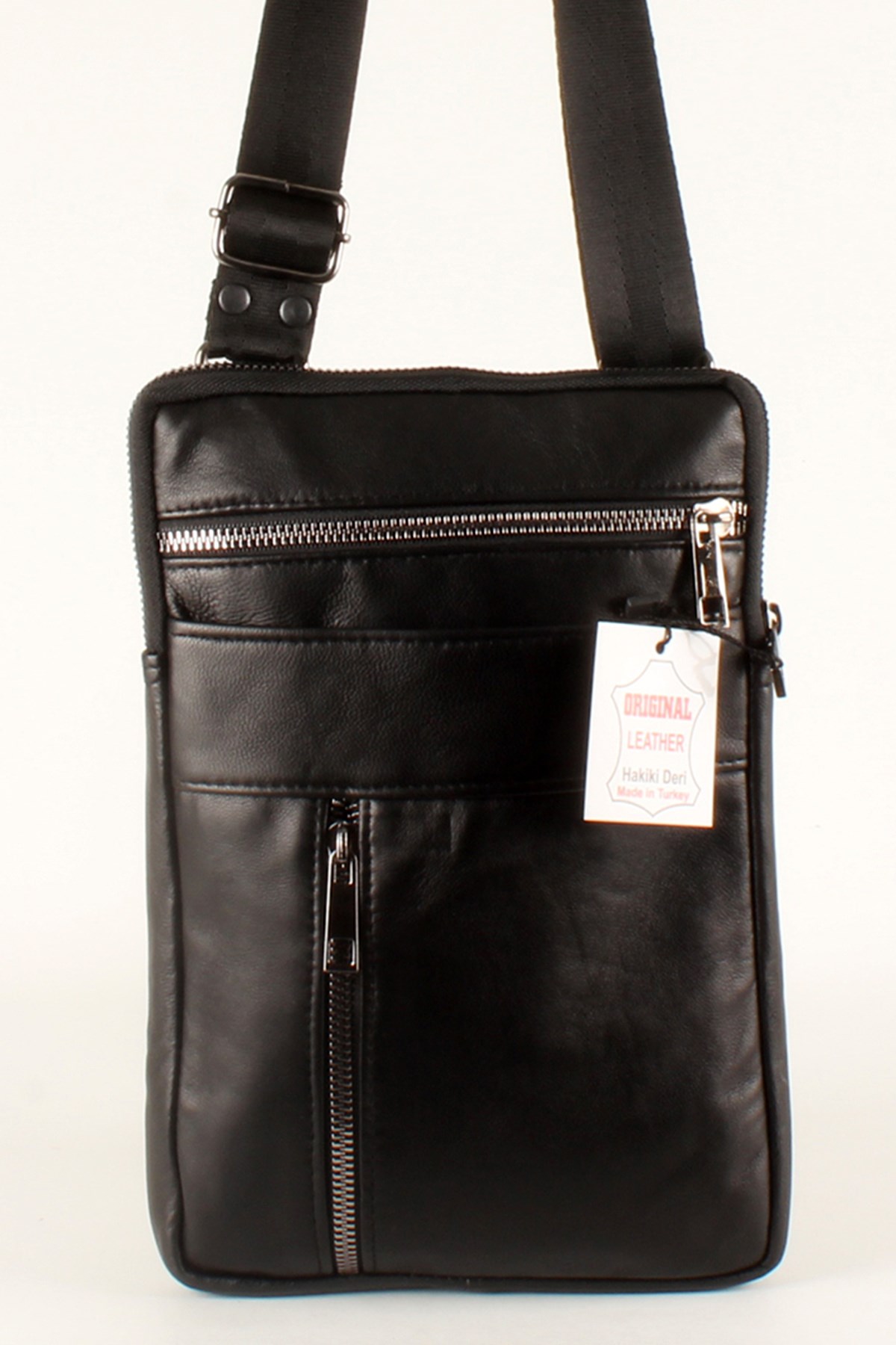 LWE1401-SLuwweLuwwe Bag'sErkek Hakiki Deri Postacı/Omuz Çantası (1401)