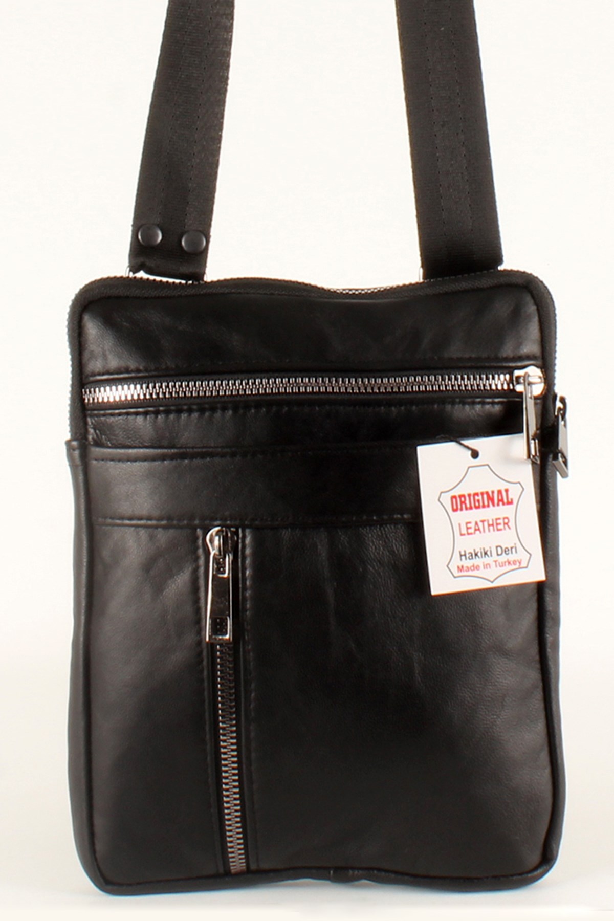 LWE1402-SLuwweLuwwe Bag'sErkek Hakiki Deri Postacı/Omuz Çantası (1402)