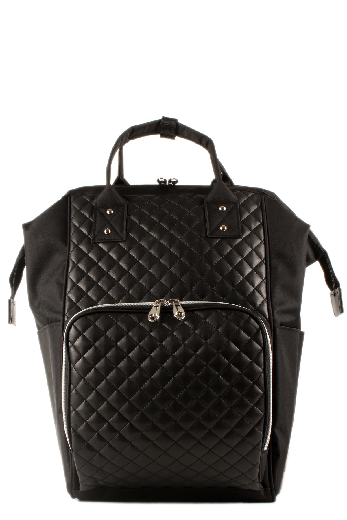 LWE60413-SLuwweLuwwe Bag'sKadın Folyo Destekli Isı Korumalı Cepli Anne Bebek Bakım Sırt Çantası (60413)