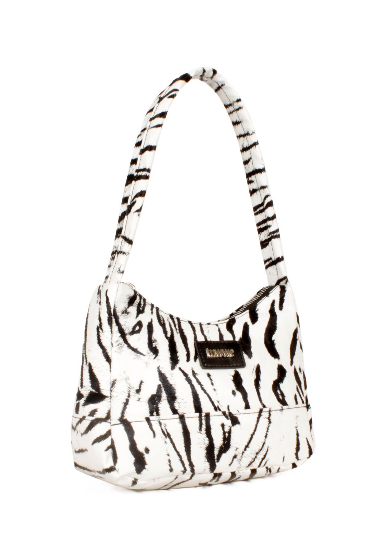 LWE20532-STalhaLuwwe Bag'sKadın Saten Baget Midi Boy El ve Omuz Çantası (20532)