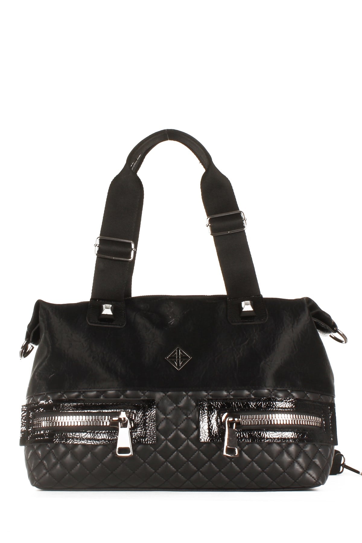 LWEB1445-SLuwweLuwwe Bag'sKadın Saten Kapitoneli Cepli El ve Omuz Çantası (B1445)