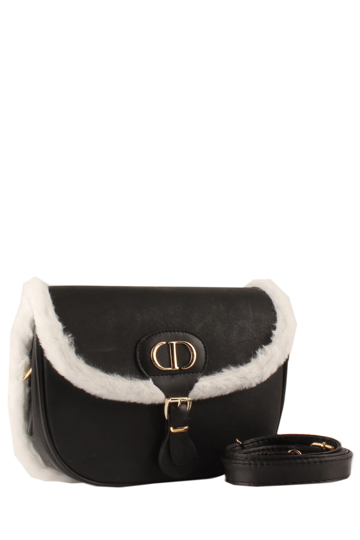 LWE10428-SLuwweLuwwe Bag'sKadın Tüylü-Yumuşak Nubuk Görünümlü El ve Omuz Çantası (10428)