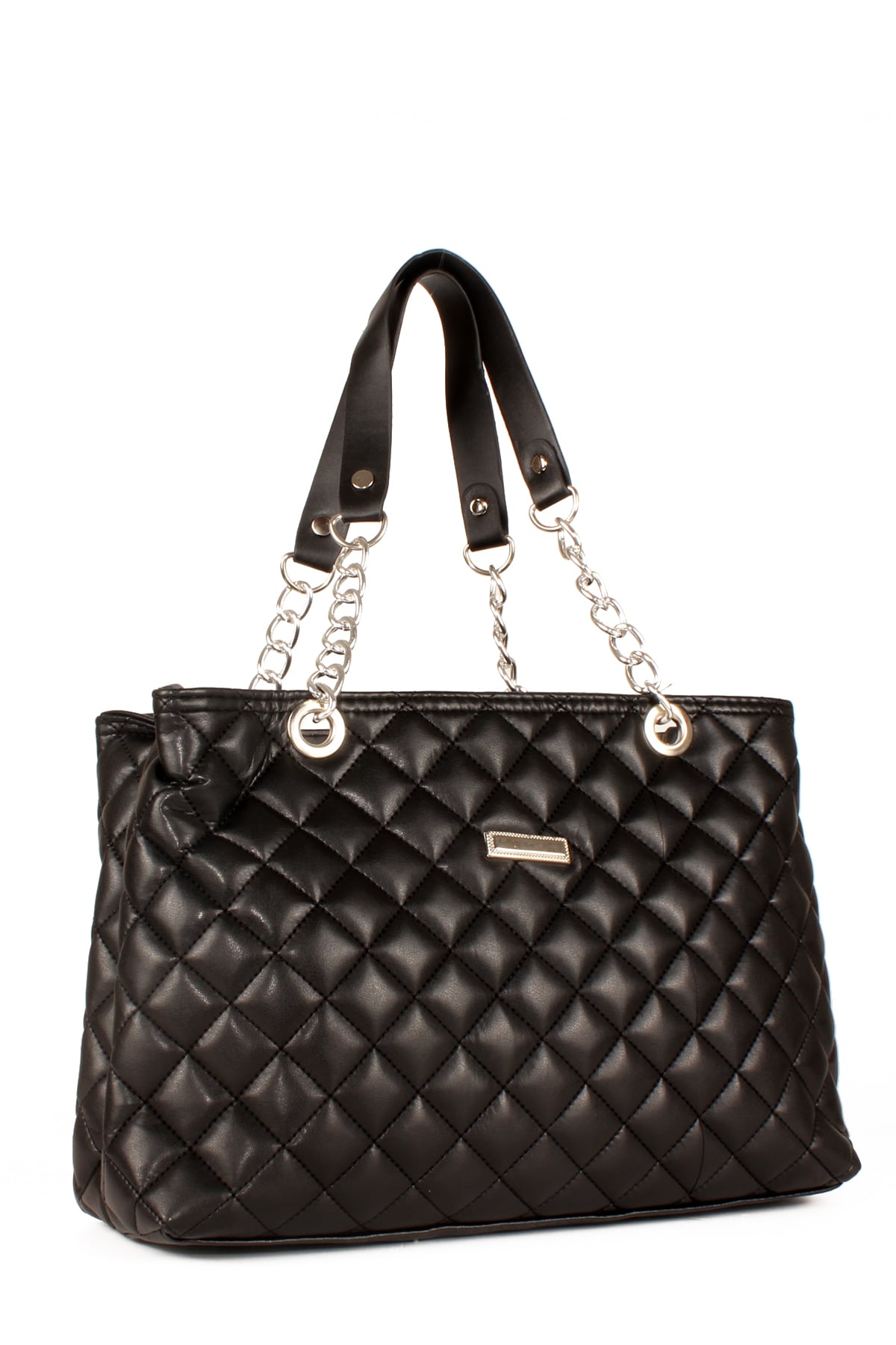 LWE10553-SMusabLuwwe Bag'sKadın Yarı Zincir Askılı Tasarım Kapitoneli Omuz Çantası (10553)