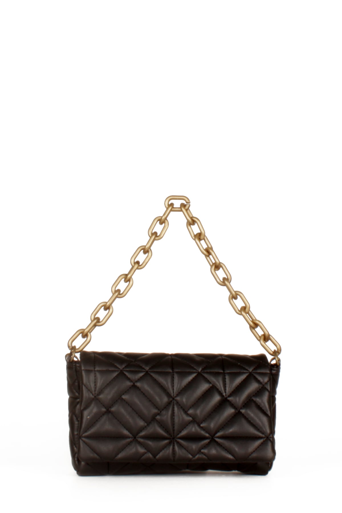 LWE10546-SMusabLuwwe Bag'sKadın Zincirli Kapitone El ve Omuz Çantası (10546)