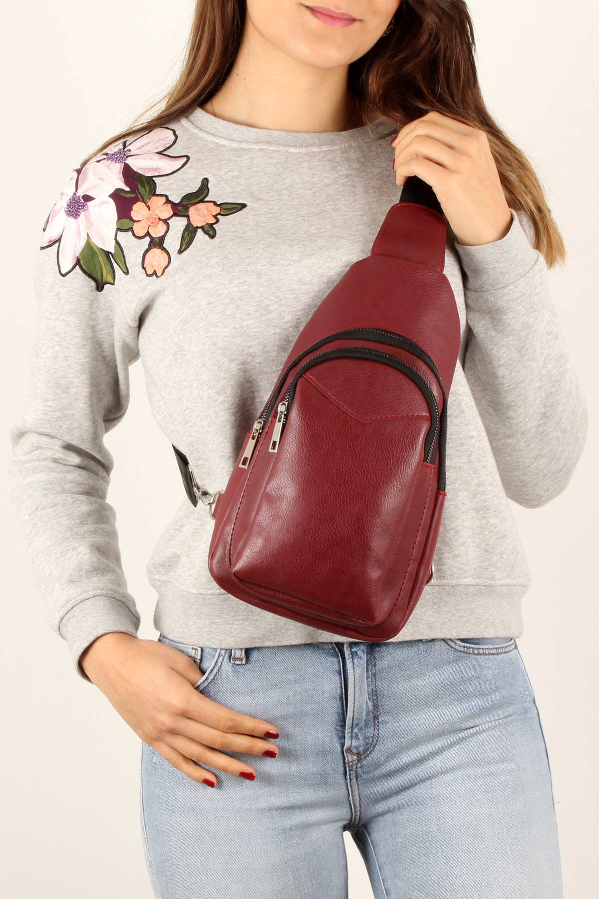 LWE20242-BRDLuwweLuwwe Bag'sLuwwe Bag's -Kadın Sırt&Göğüs Çantası