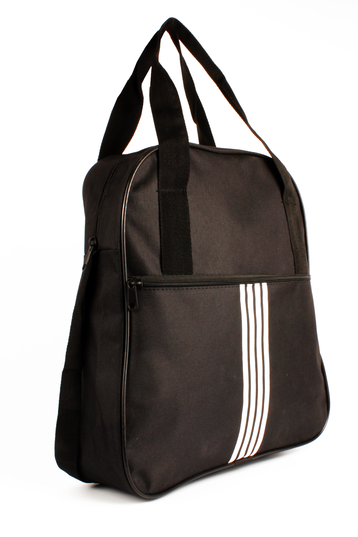 LWE20771-SyhTalhaLuwwe Bag'sUnisex Paraşüt Kumaş Çizgi Detaylı Çift Bölmeli Çift Askılı Günlük Spor & Okul Çantası (20771)