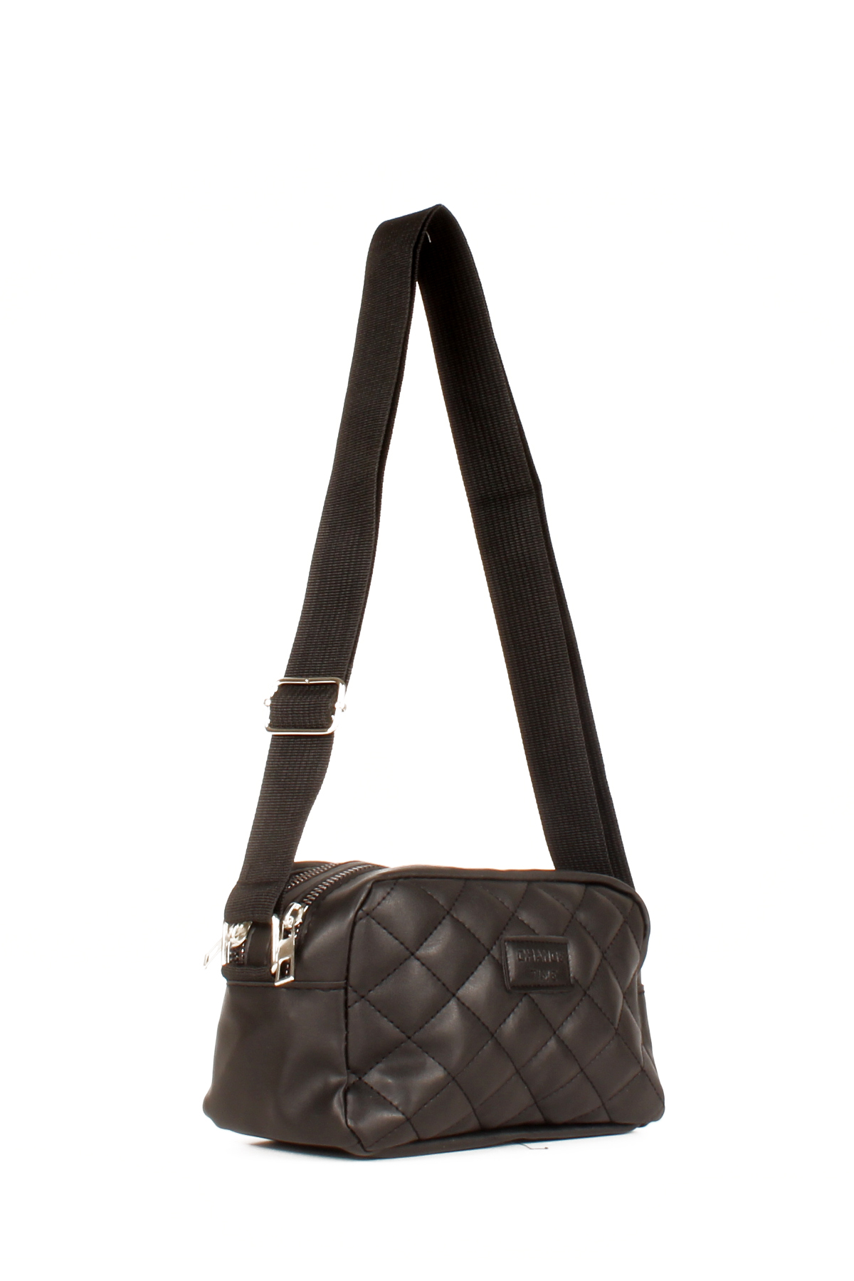 LWE20623-SyhTalhaLuwwe Bag'sKadın Çift Bölmeli Kapitoneli Kolon Askılı Omuz ve Çapraz Çanta (20623)