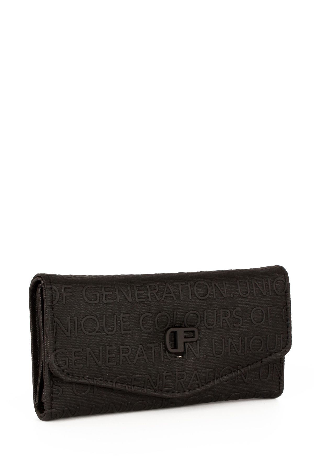 LWE50590-STalhaLuwwe Bag'sKadın DP Yazı Detaylı Cüzdan&Kartlık (50590)