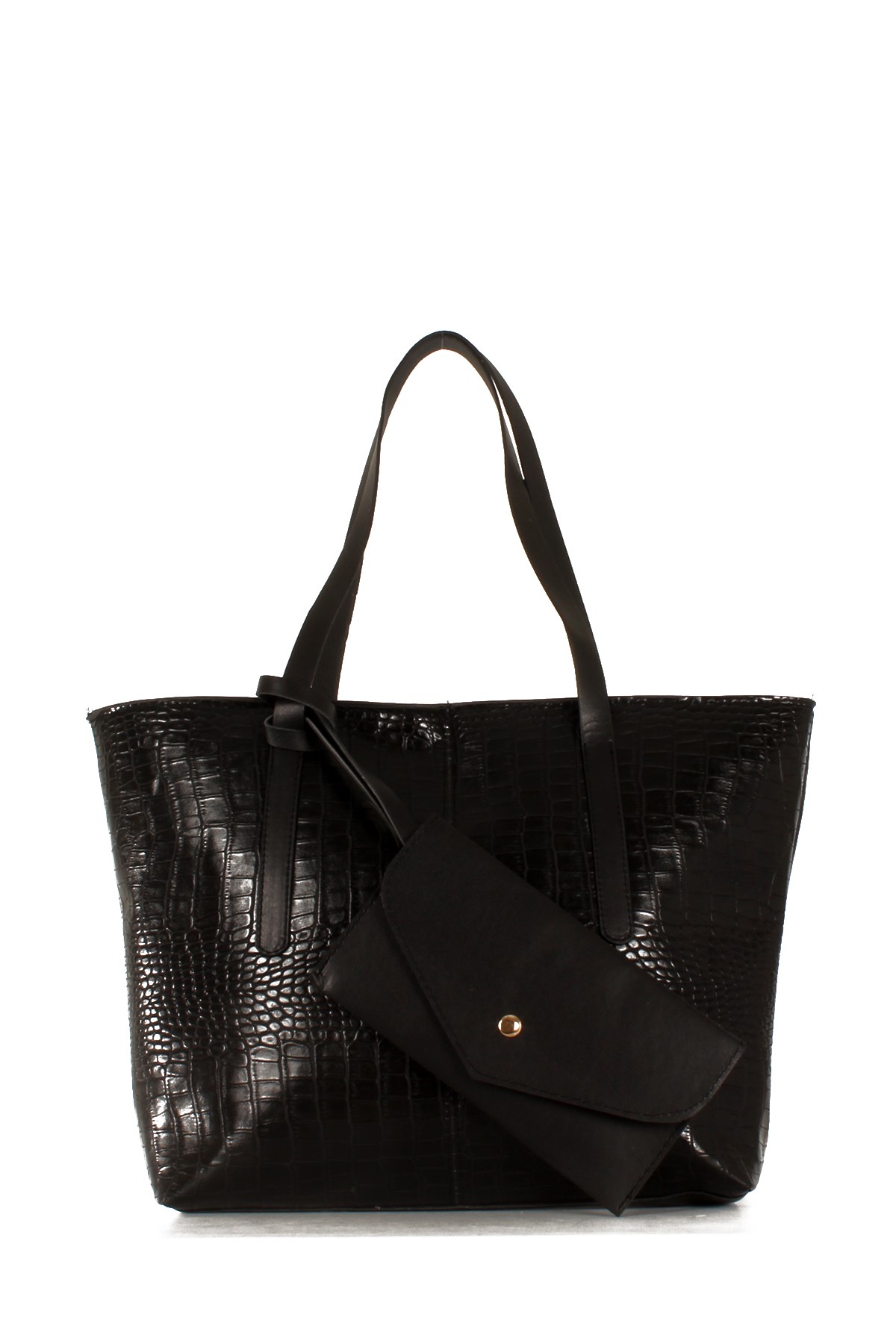 LWE10455-SLuwweLuwwe Bag'sKadın Kroka Desen Anne-Büyük Çanta (10455)