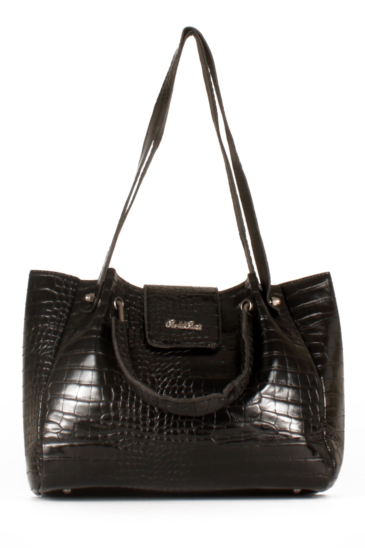 LWE10483-STalhaLuwwe Bag'sKadın Kroka Desen Anne Tarz El ve Omuz Çantası (10483)